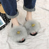 Soft Unicorn Fur Slippers